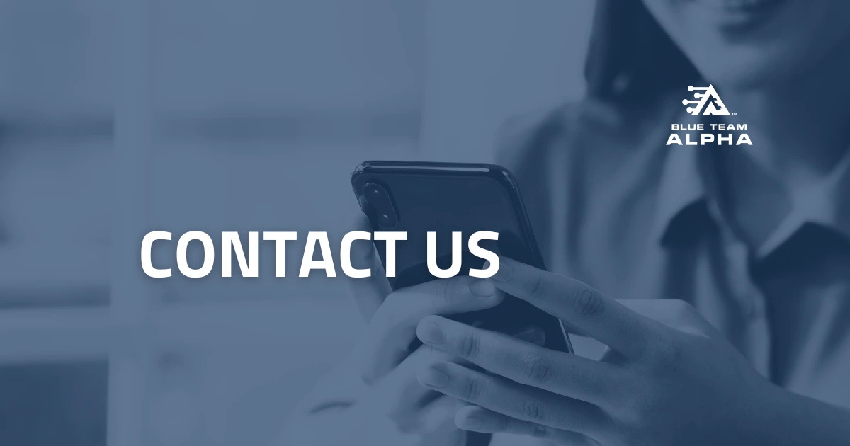Contact Us - Blue Team Alpha